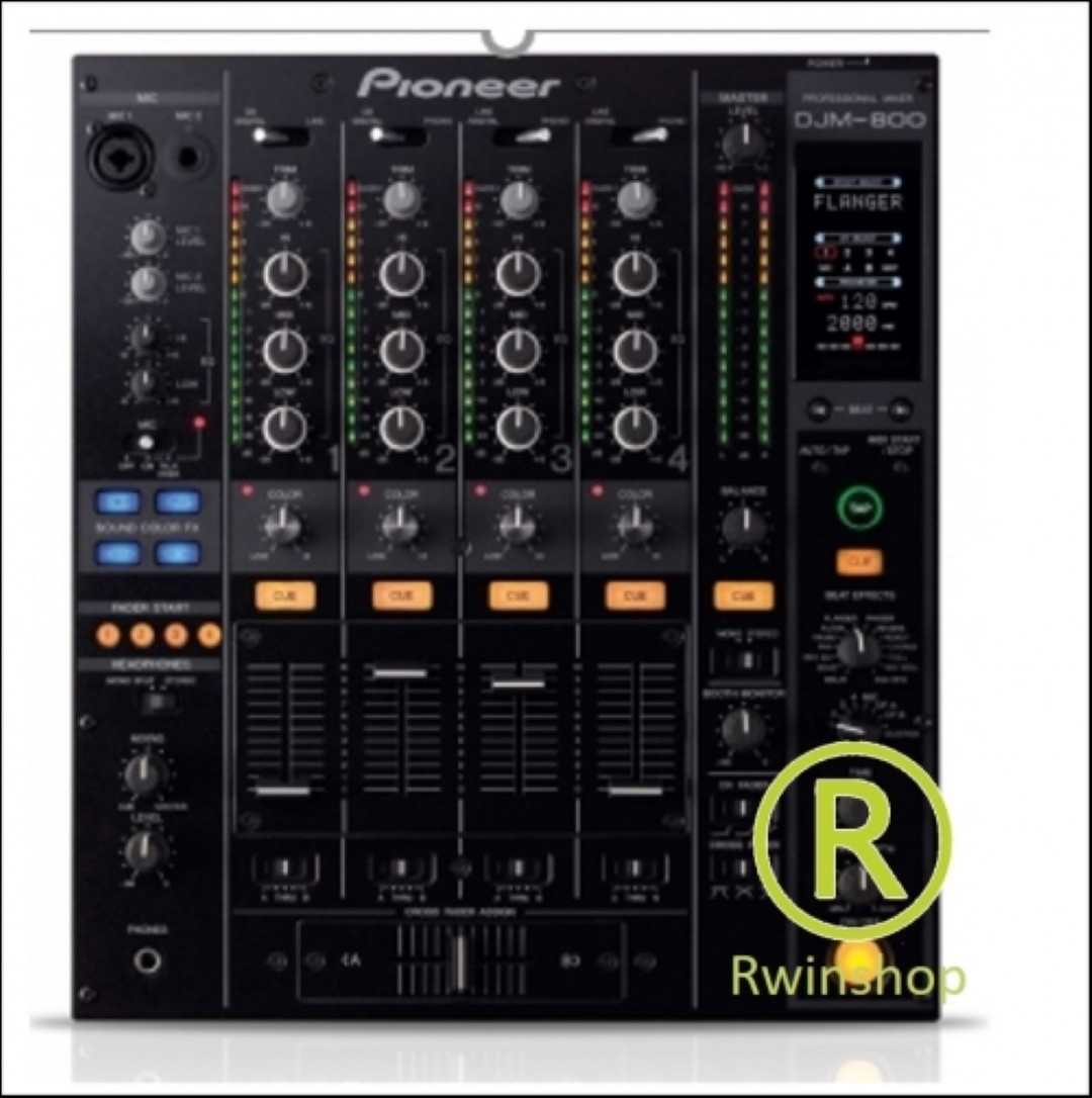 DJM800 mengtafel Huren