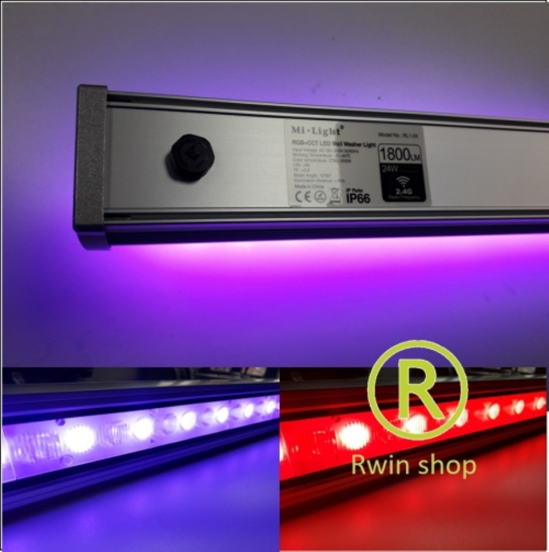 LEDbar RGB-CCT outdoor en indoor alle kleuren en wit Wallwasher