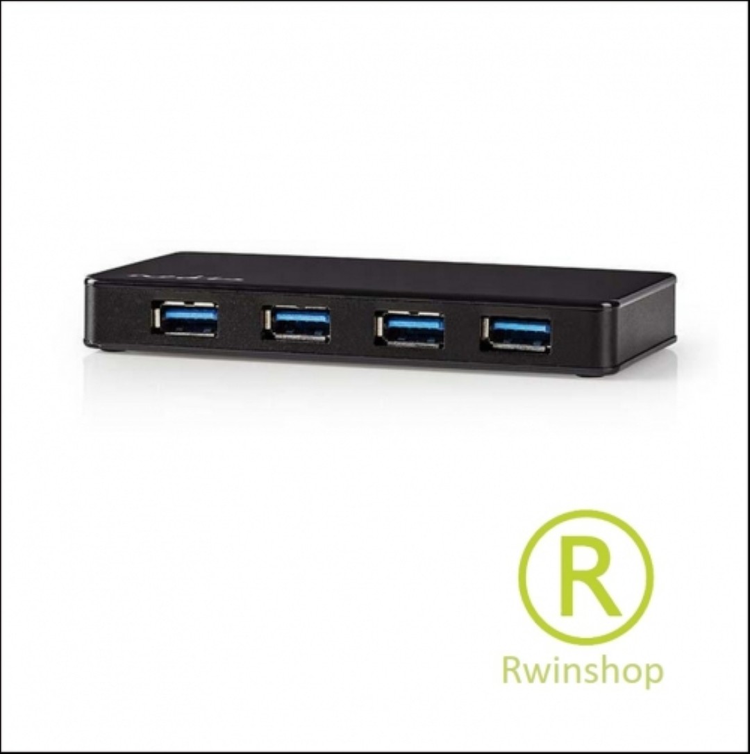 4-port hub USB 3.0, Micro USB 3.0 UHUBU3420BK Hub