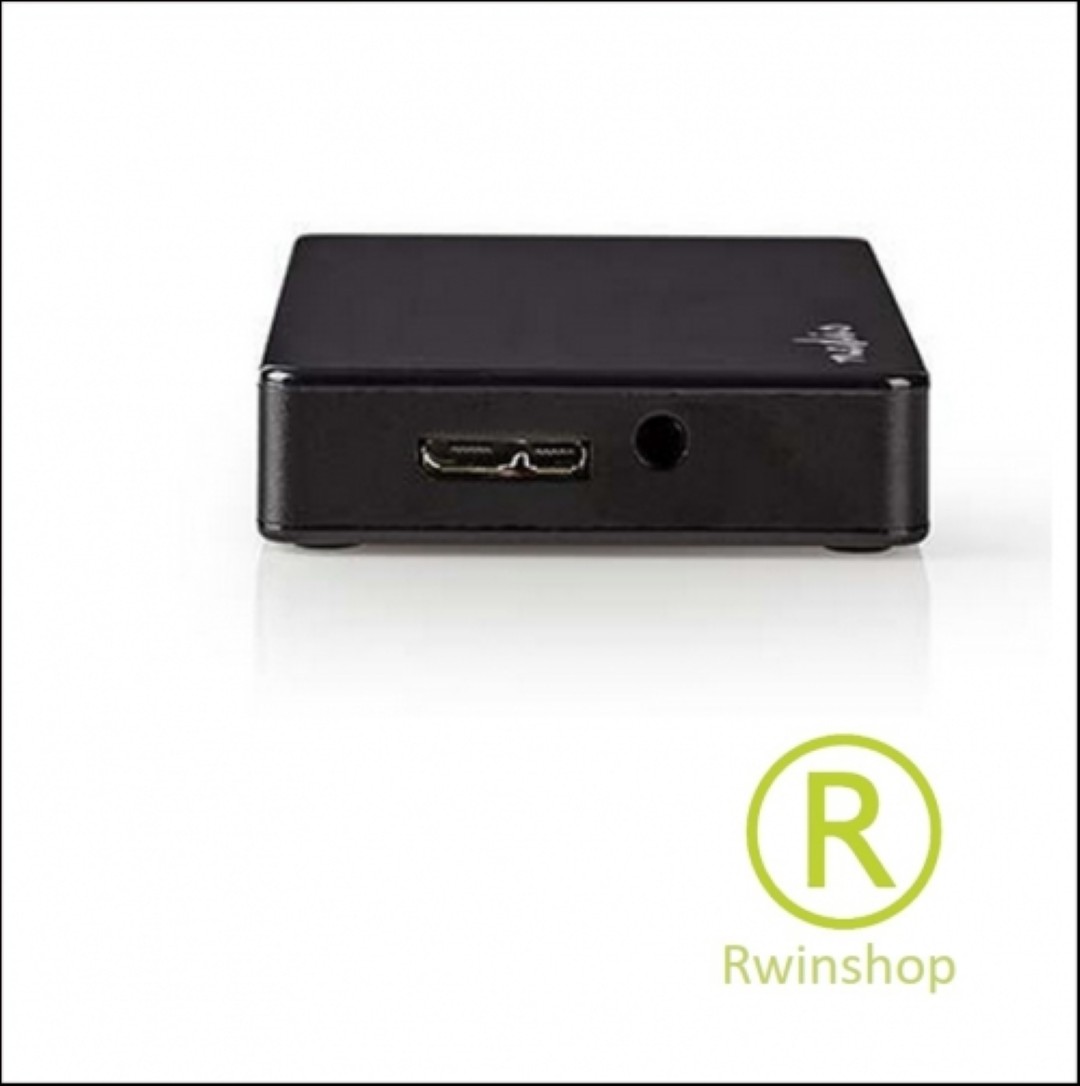 4-port hub USB 3.0, Micro USB 3.0 UHUBU3420BK Hub