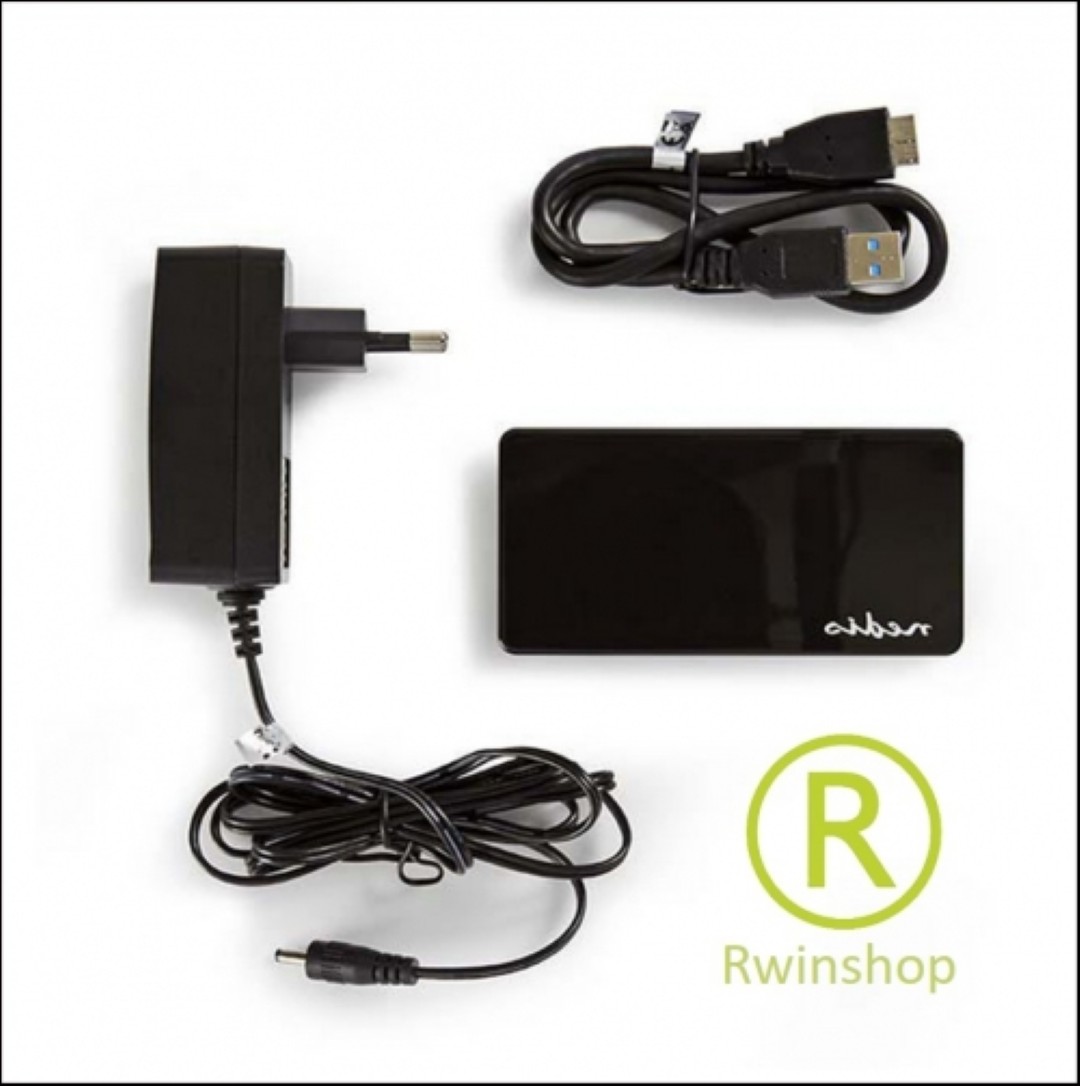 4-port hub USB 3.0, Micro USB 3.0 UHUBU3420BK Hub