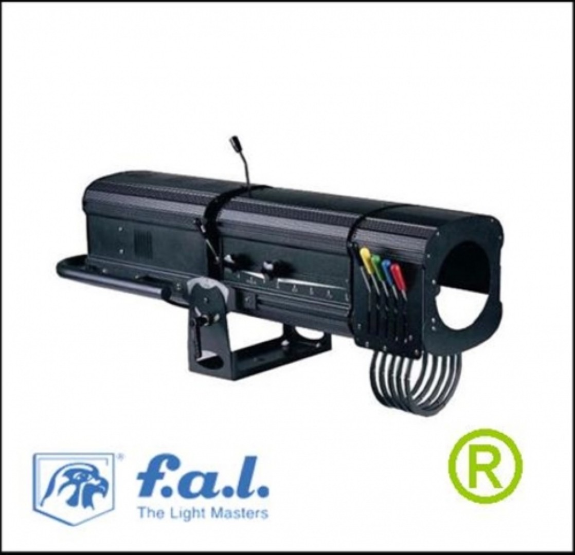 Volgspot 250watt MSD met kleurwisselaar, iris en gobohouder occasion
