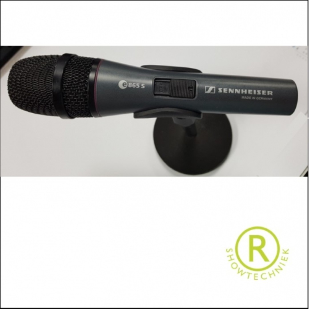 E865s zangmicrofoon condensator met schakelaar- occasion