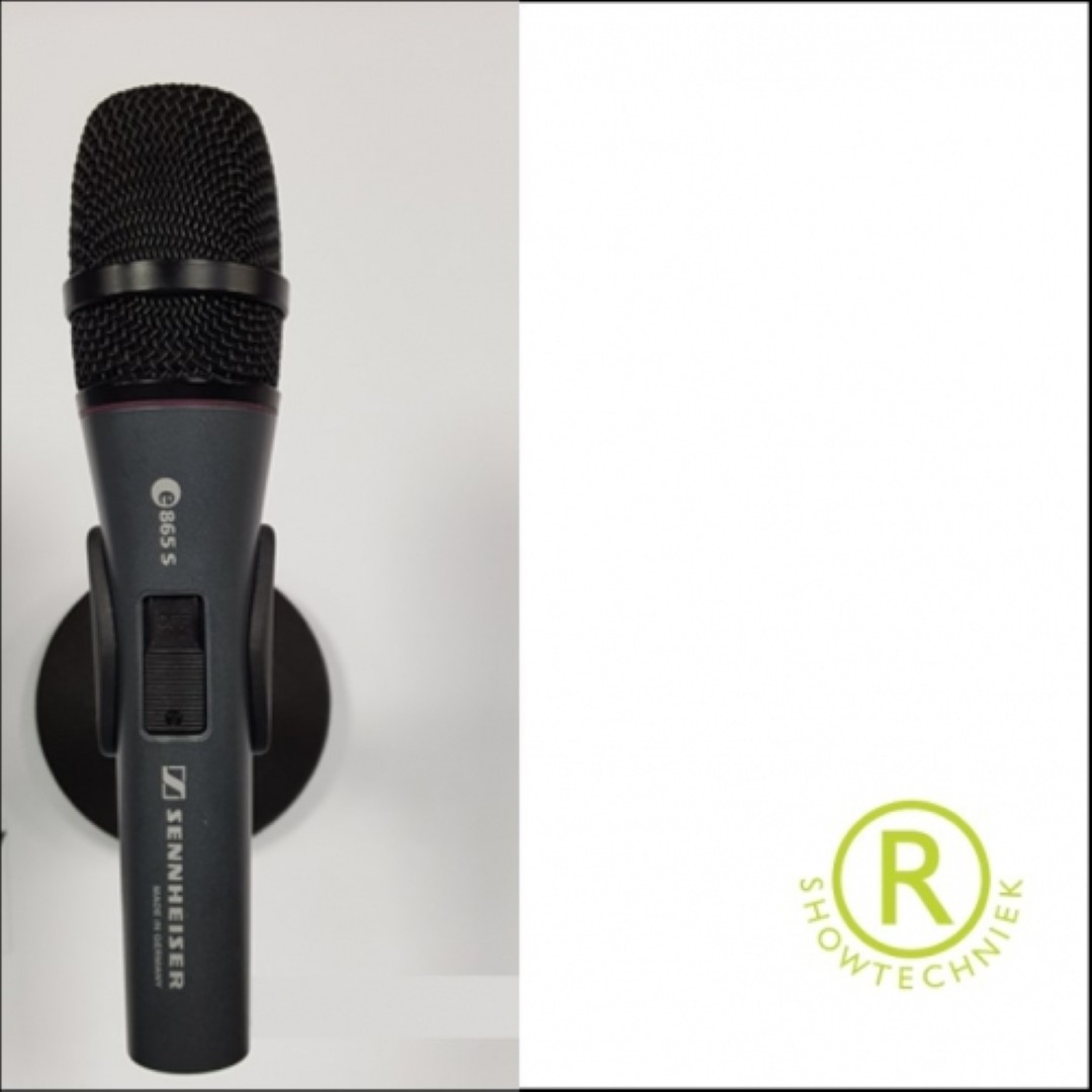E865s zangmicrofoon condensator met schakelaar- occasion
