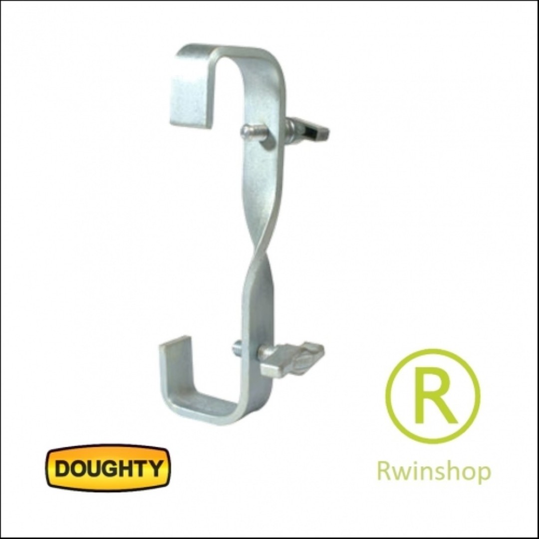 T21600: Double Ended 90 Degree Hook Clamp - 225mm Twisted C-haak