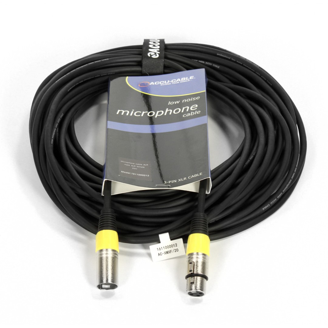 AC-XMXF/20 microphone cable XLR/XLR 20m