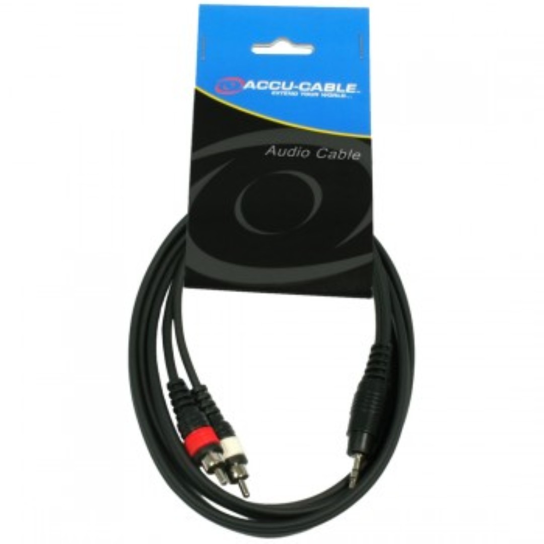 AC-J3S-2RM/3 3,5 Jack Stereo/2xRCA cinch