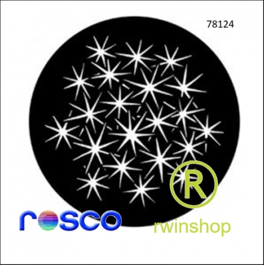 Sterren Gobo D-size Sparkles 78124