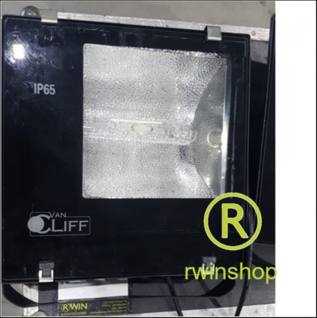 HQI-TS 400 watt schijnwerpers asymmetrisch occasion