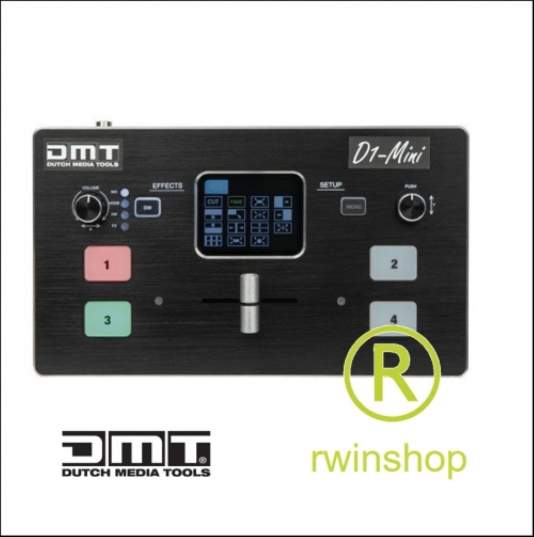 D1 Mini Video Switcher 4-ingangen video switcher