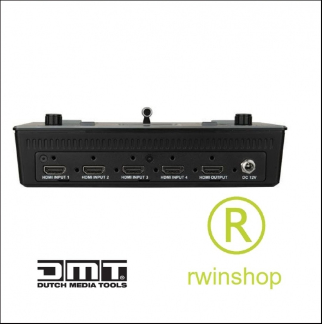D1 Mini Video Switcher 4-ingangen video switcher