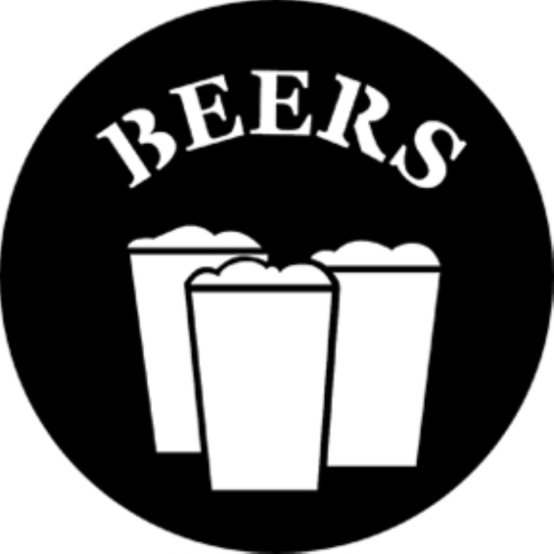 Beers gobo B-size Bier Gobo