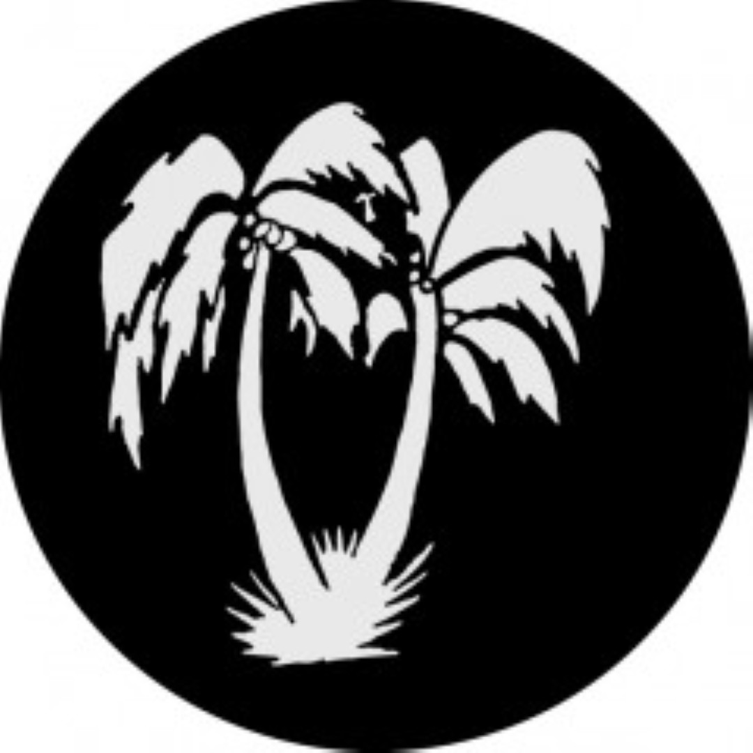 Palm1 Gobo B-size Palmbomen