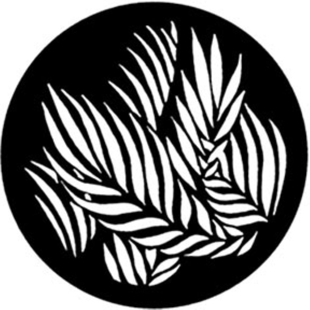 Palm Gobo B-size 7730 Palmbladen