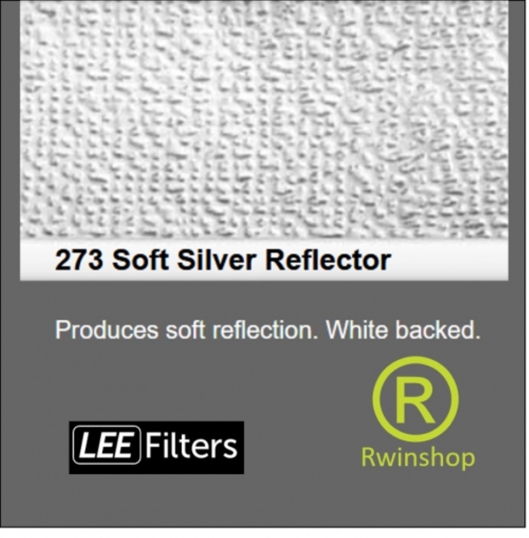273 Soft Silver Reflector zilver reflector sheet 120 x 50 cm