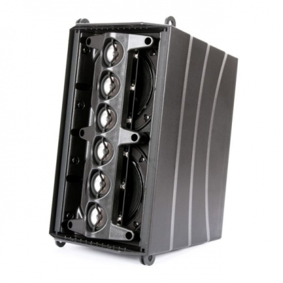 Geluidsbox Actief 2 x 4.75 inch 240 Watt RMS 117 dB piek zwart