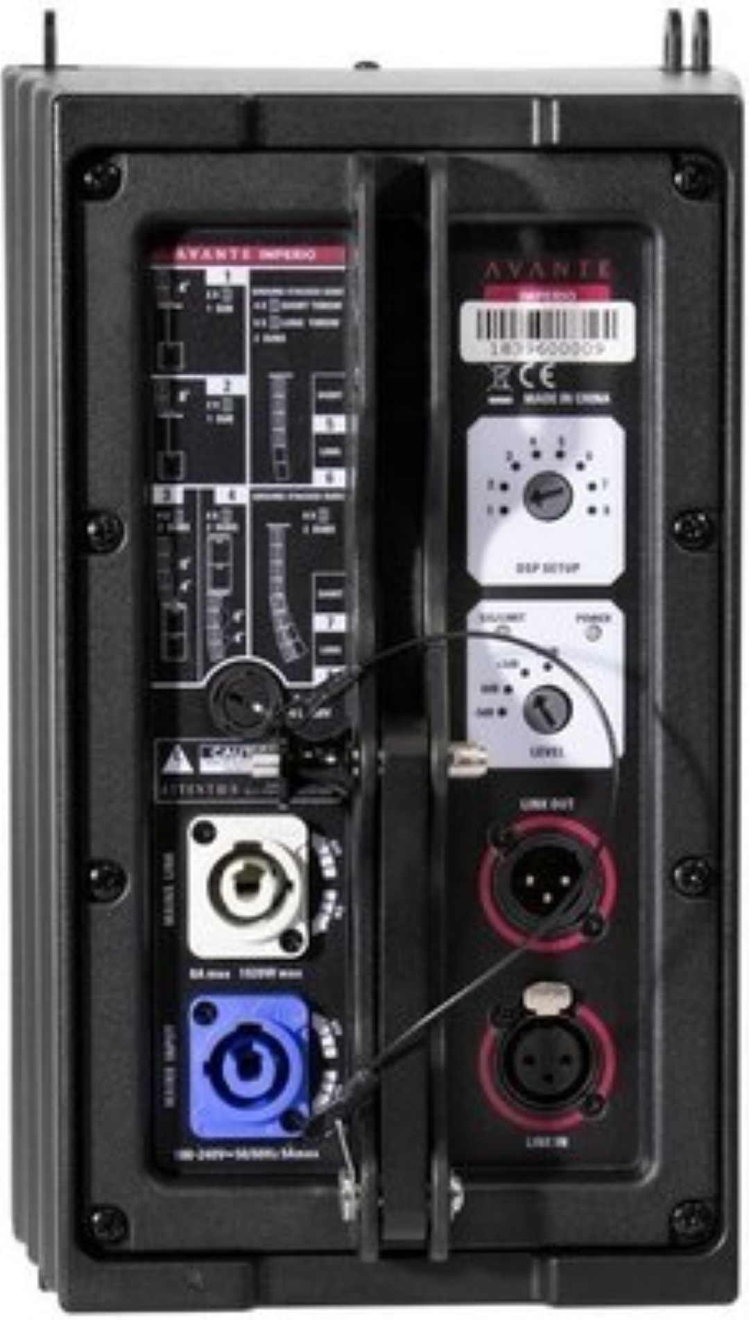 Geluidsbox Actief 2 x 4.75 inch 240 Watt RMS 117 dB piek zwart