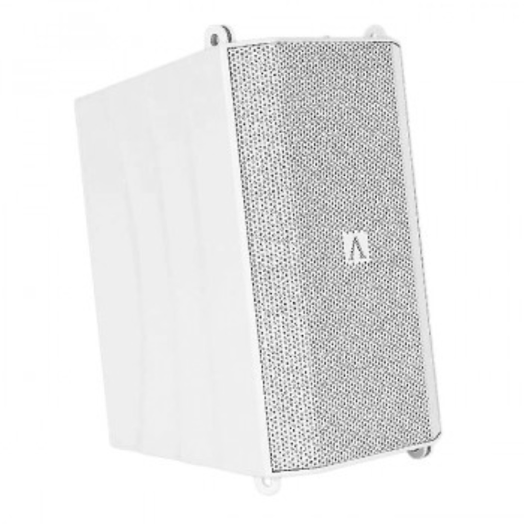 Geluidsbox Actief 2 x 4.75 inch 240 Watt RMS 117 dB piek wit