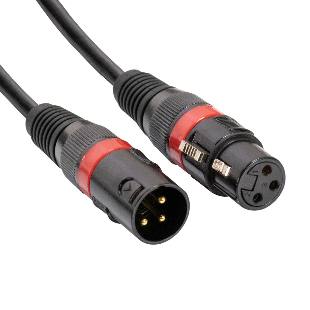 AC-DMX3/10 3 p. XLRm/3 p. XLRf 10m DMX