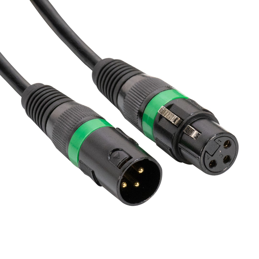 AC-DMX3/5 3 p. XLRm/3 p. XLRf 5m DMX