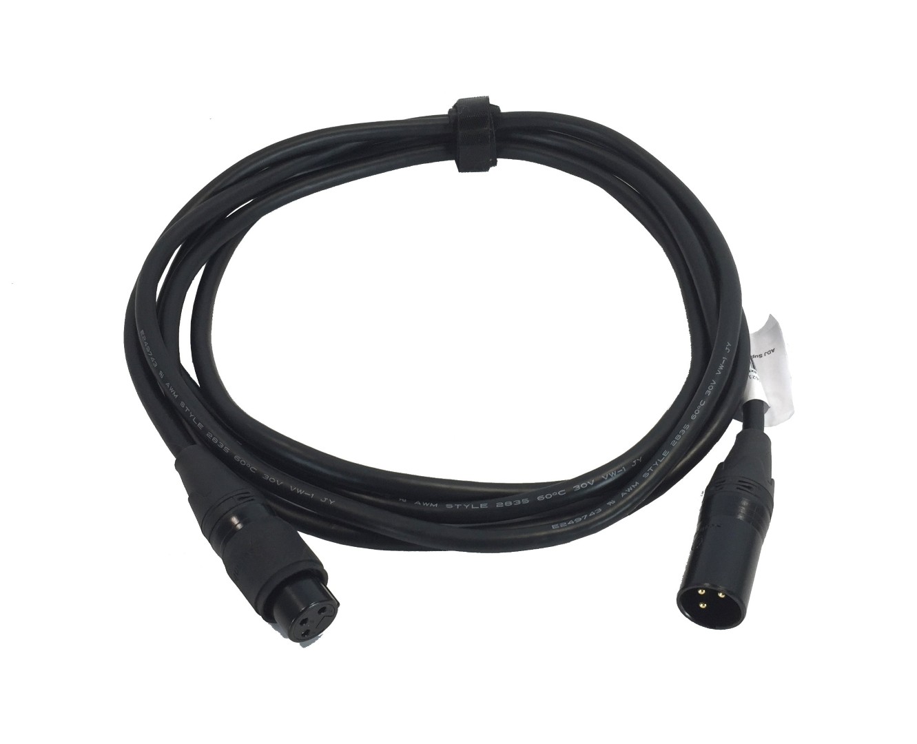 DMX 3pin IP65 3,0m STR
