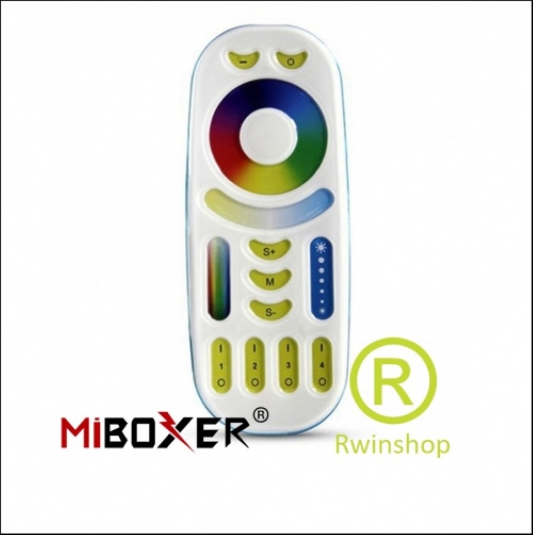 Draadloze handpalm RGB-CCT afstandsbediening 2.4G wit