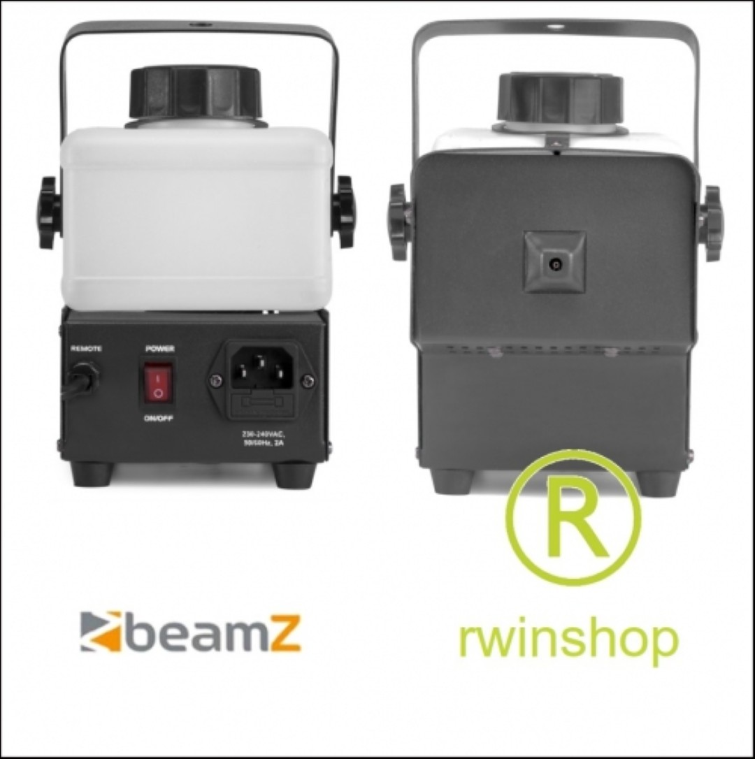 Rookmachine met draadgebonden afstandsbediening 600watt Rage 600I