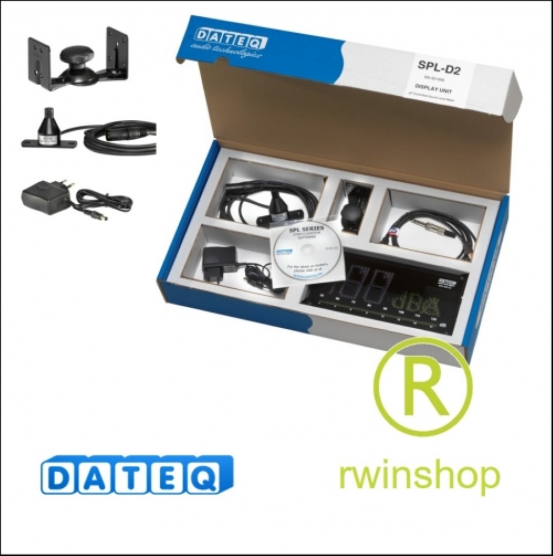 Geluidsmeter SPL-D2 voor uw gasten en DJ