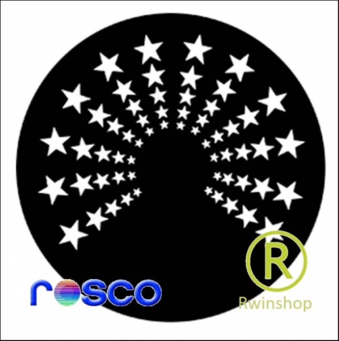 sterren-waaier-gobo- A-size star Halo