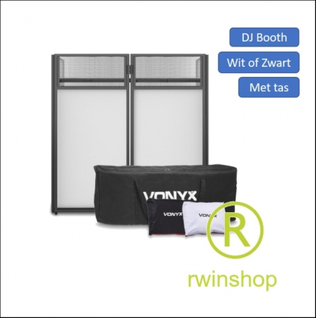 DJ Booth - Mengtafel ombouw Zwart of Wit type DB4