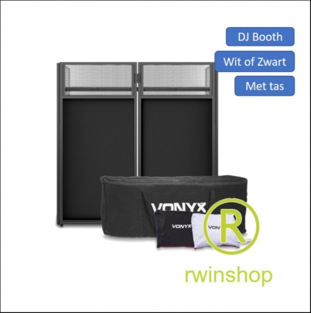 DJ Booth - Mengtafel ombouw Zwart of Wit type DB4