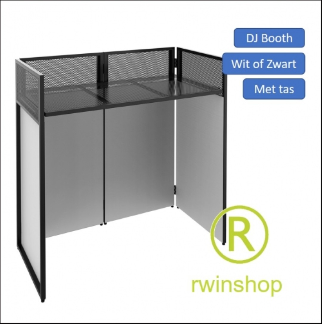 DJ Booth - Mengtafel ombouw Zwart of Wit type DB4