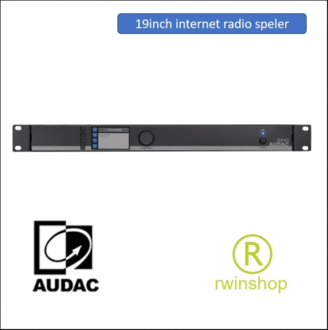 Internet audio player ISP40 19inch
