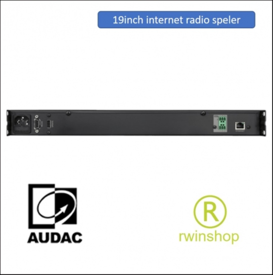 Internet audio player ISP40 19inch