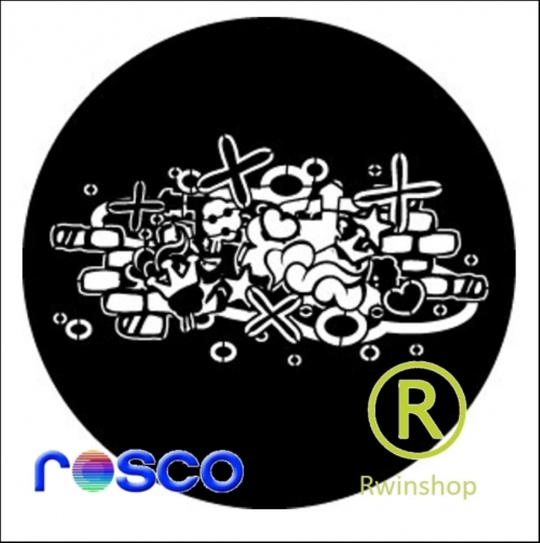 Abstract Graffitti Gobo - B-size