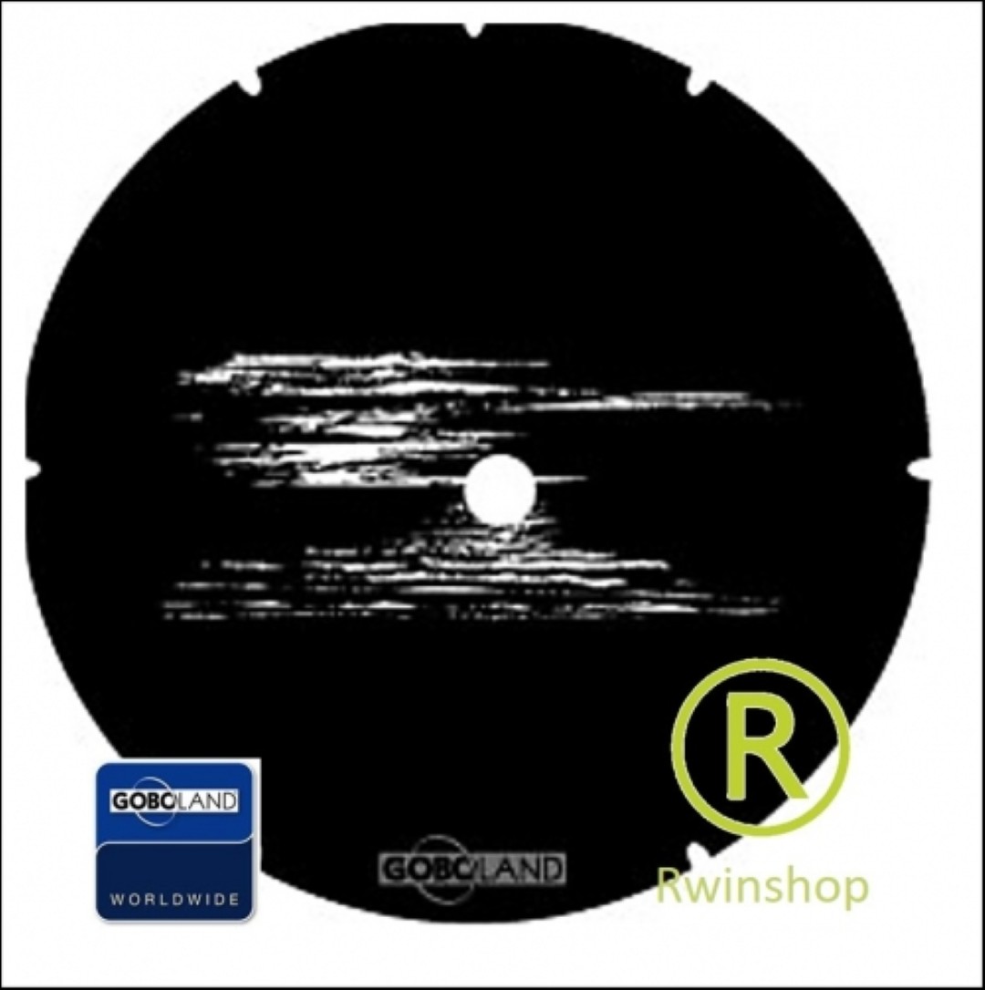 Ondergaande zon - zonsondergang - Gobo E-size - Sunset