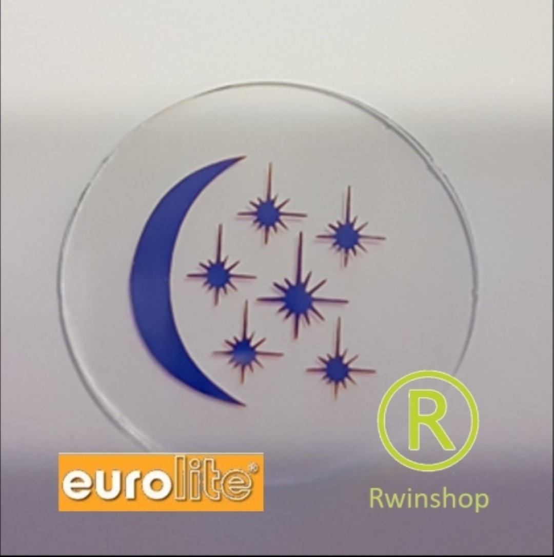 Sterren Maan Glas Gobo E-size