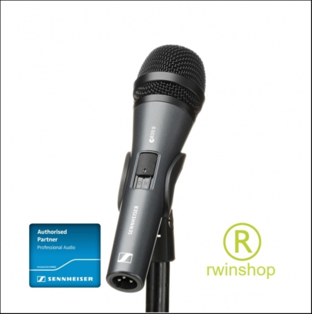 E835S Dynamische hand microfoon zang en spraak met schakelaar