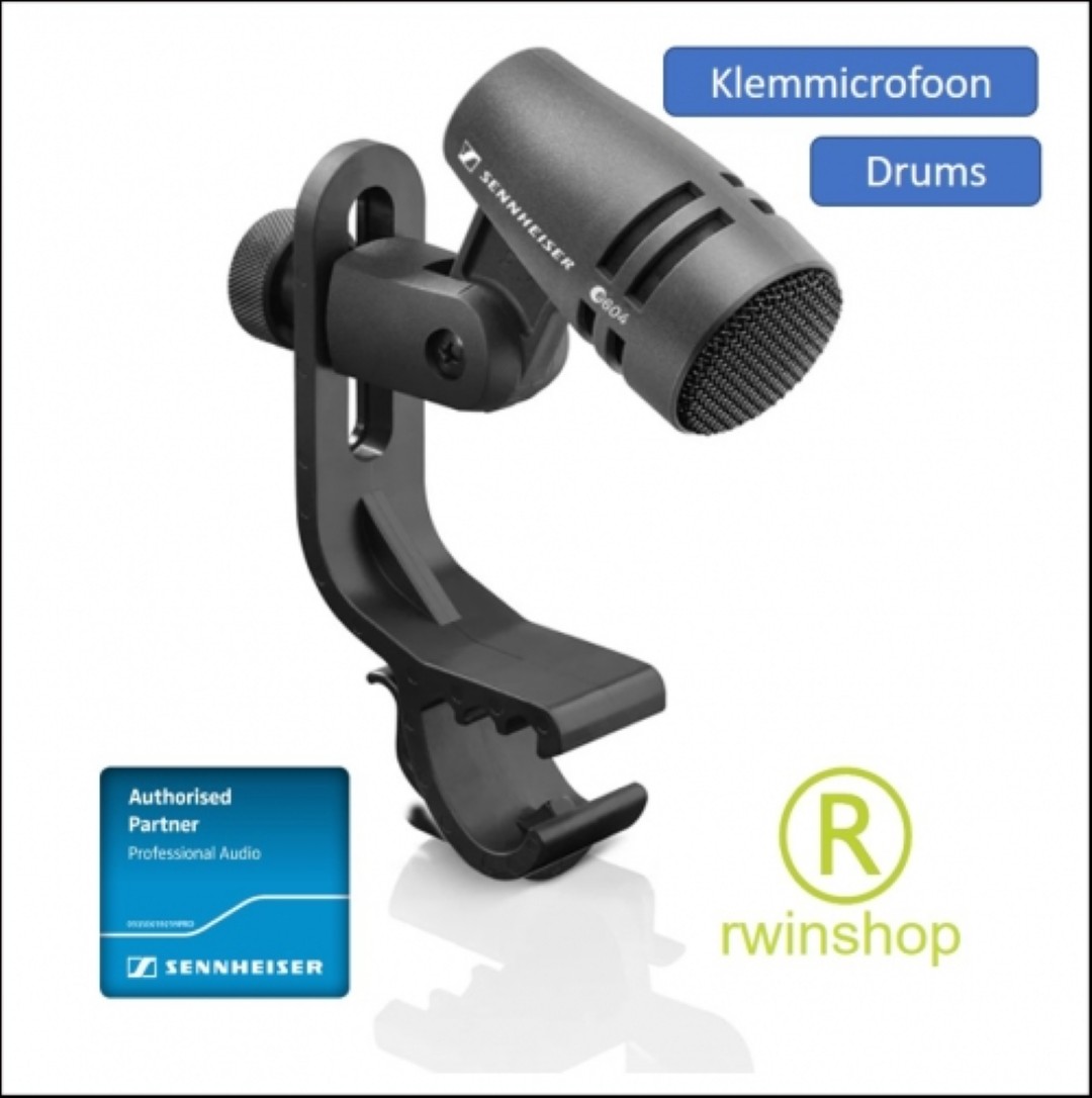 e 604 Drum klemmicrofoon set van 3 stuks