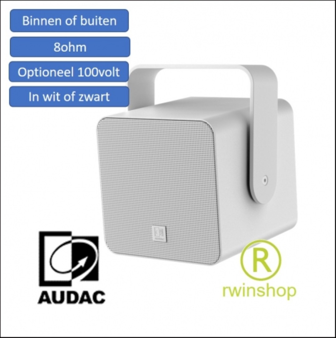 Viro5 luidspreker buiten - binnen luidspreker 5inch 240 watt piek Wit