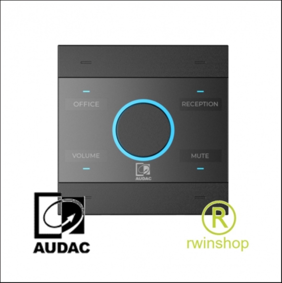 DWP105 Audac Universele netwerk- PoE-wandpaneelcontroller