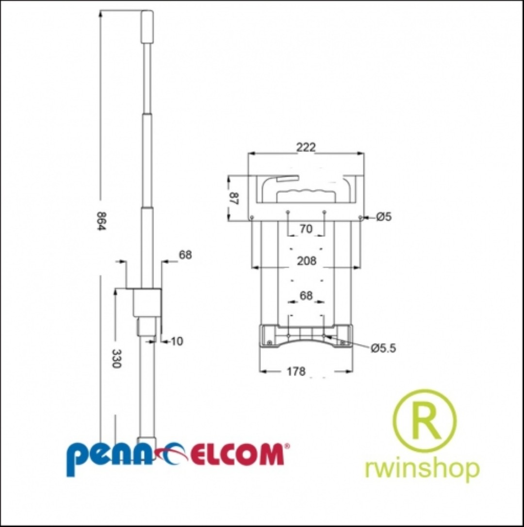 inbouw trolley H4116