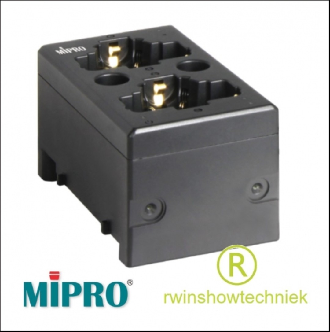MP80 acculader voor Mipro microfoons en pokets
