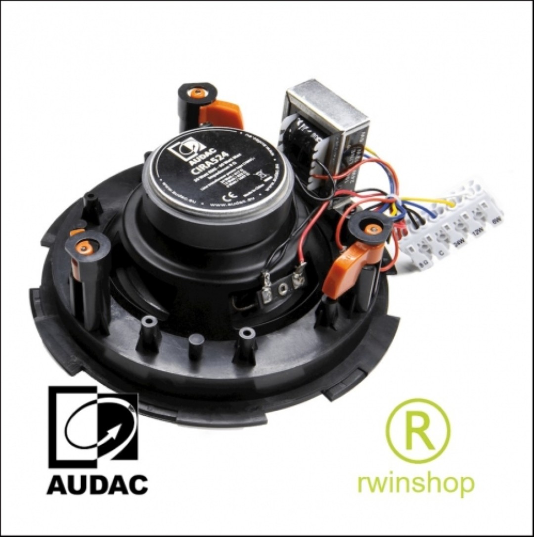 inbouw plafondluidspreker 5.14 inch 60watt 100volt 8-0hm Cira506W