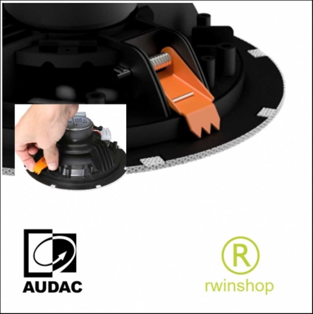 inbouw plafondluidspreker 5inch 6 watt 100volt AUDAC CENA506B