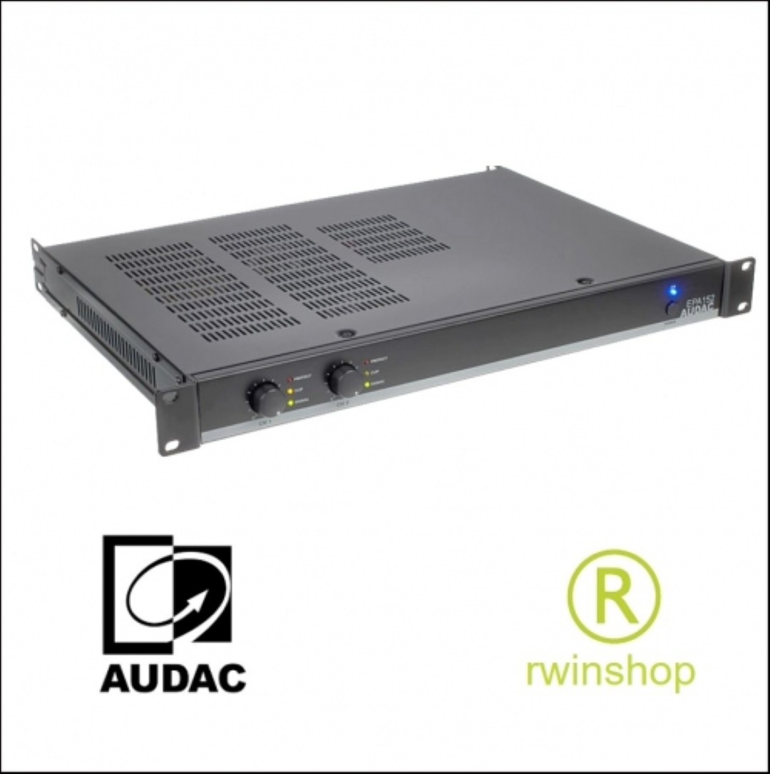 Eindversterker 2 x 150 watt Energy star EPA152
