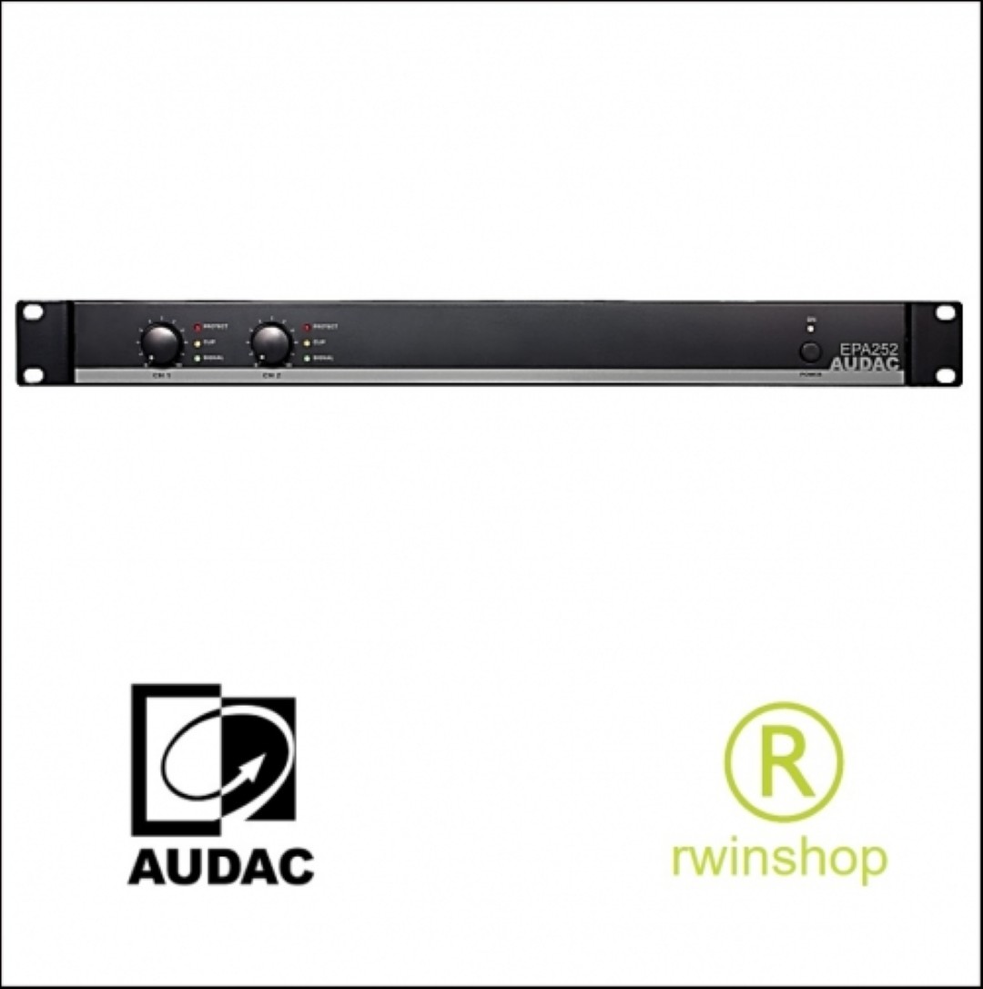 Eindversterker 2 x 250 watt Energy star EPA252