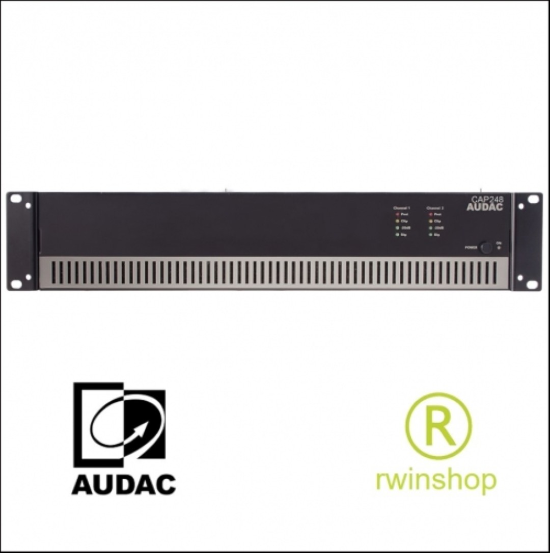 100volt eindversterker 2 x 480 watt CAP248