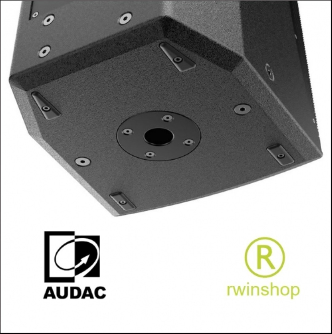 Geluidsbox Actief 10 inch 300 watt RMS 121 dB piek zwart Vexo 110A
