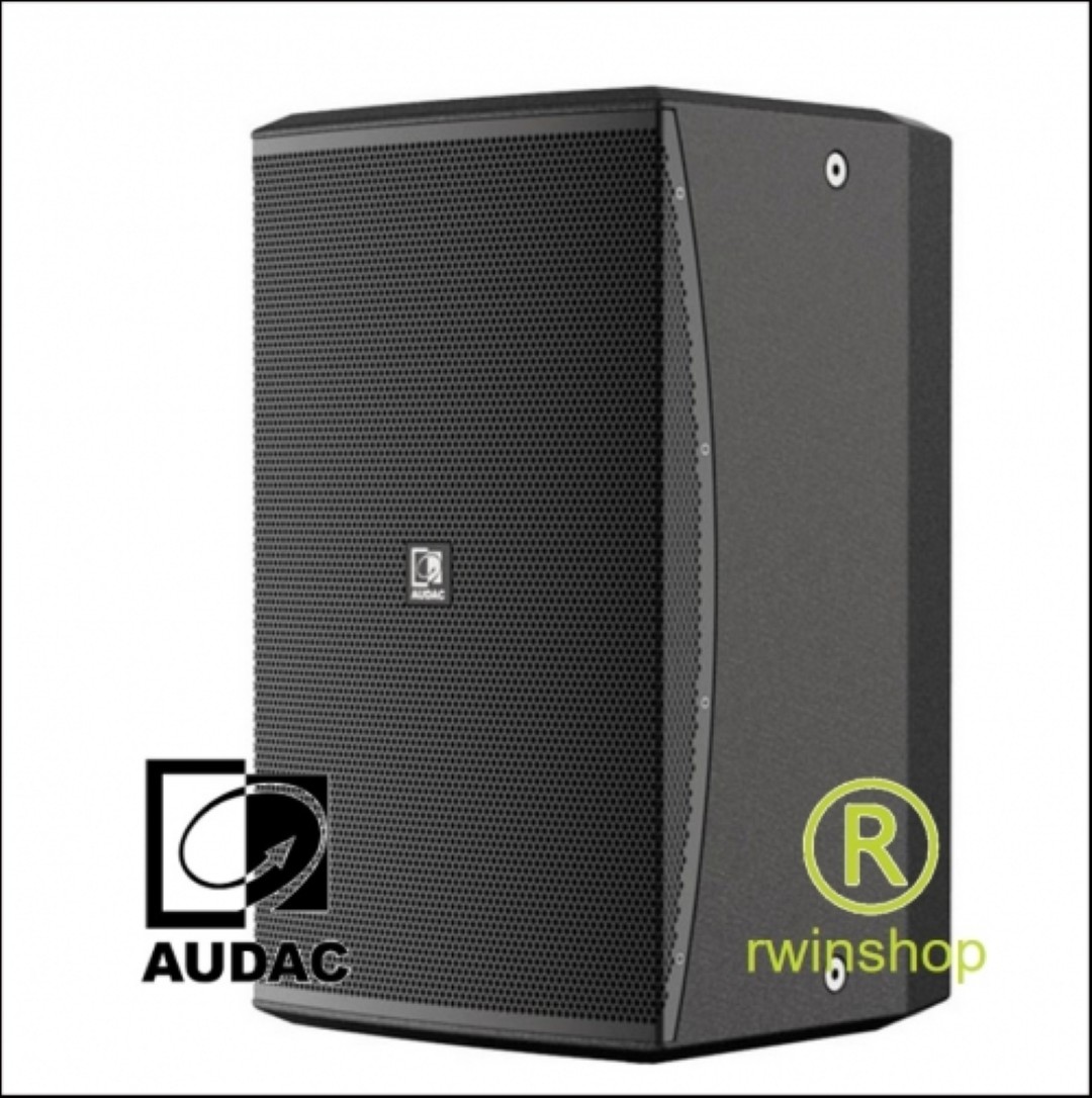 Geluidsbox Actief 12 inch 300 watt RMS 125 dB Piek zwart Vexo 112A